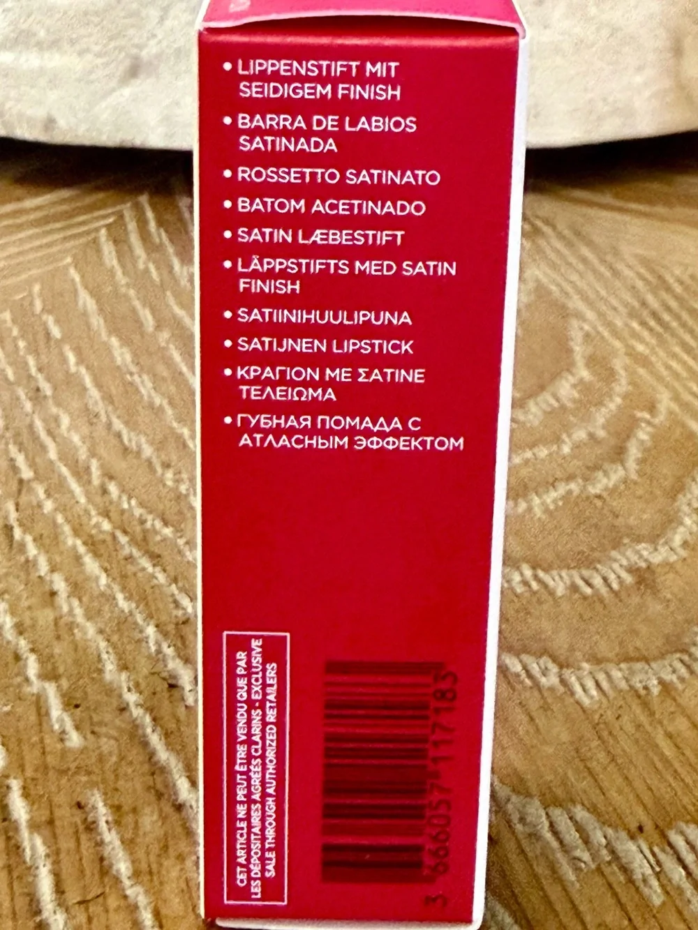 Clarins Joli Rouge Satin Lipstick 737 Spicy Cinnamon